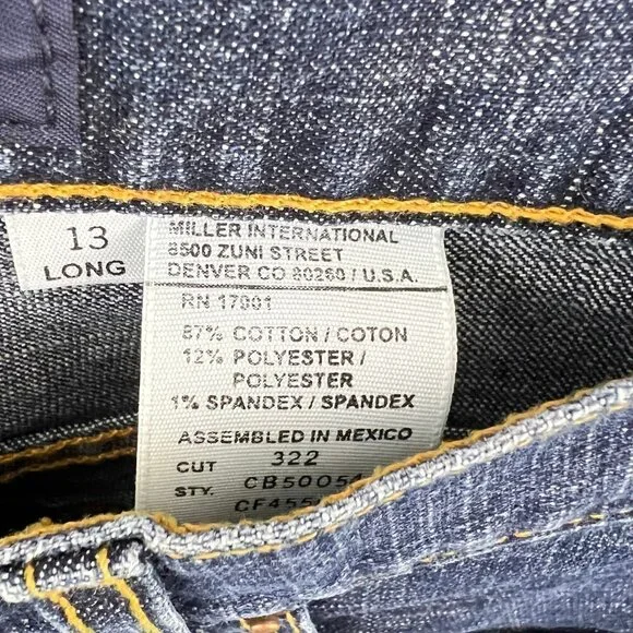 Cruel Girl Boot Cut Jeans Juniors 13 Tall Stretch NWT - Picture 2 of 8